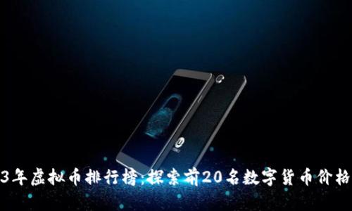 2023年虚拟币排行榜：探索前20名数字货币价格波动